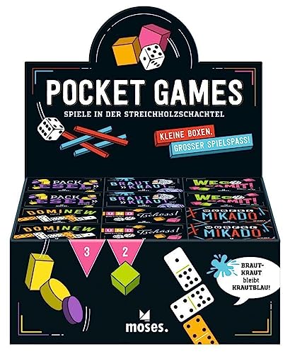 Pocket Games: Geliefert Wird 1 von 6 Spielen. von moses. Verlag