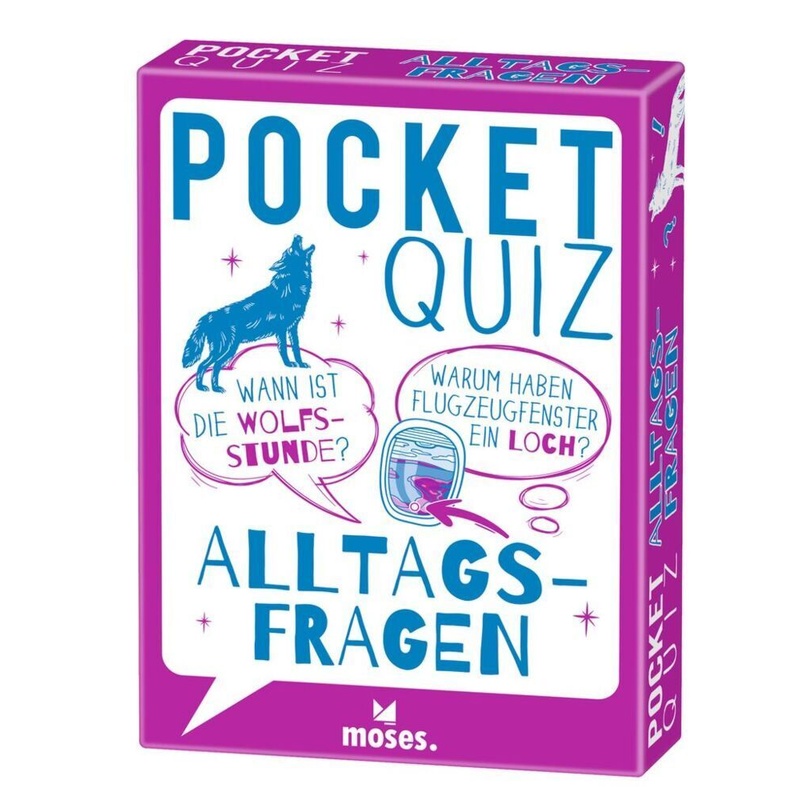 Pocket Quiz Alltagsfragen von moses. Verlag
