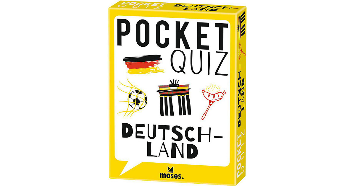 Pocket Quiz Deutschland von moses. Verlag