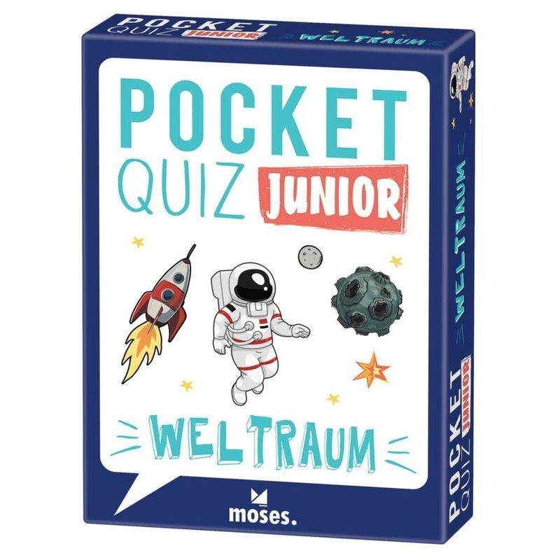 Pocket Quiz junior Weltraum von moses. Verlag