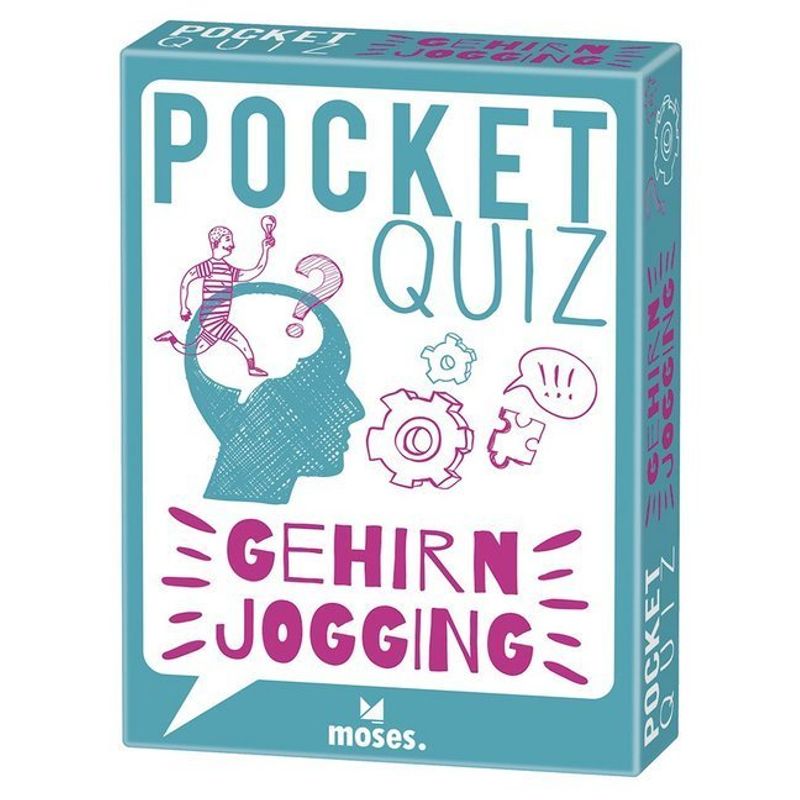 Pocket Quiz Gehirnjogging (Spiel) von moses. Verlag