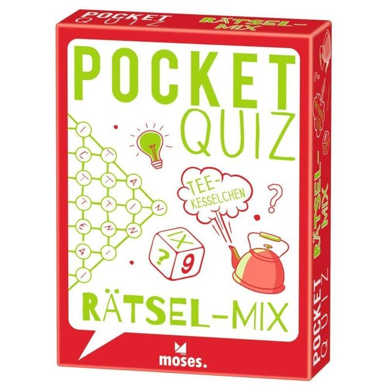 Pocket Quiz Rätsel- Mix von moses. Verlag