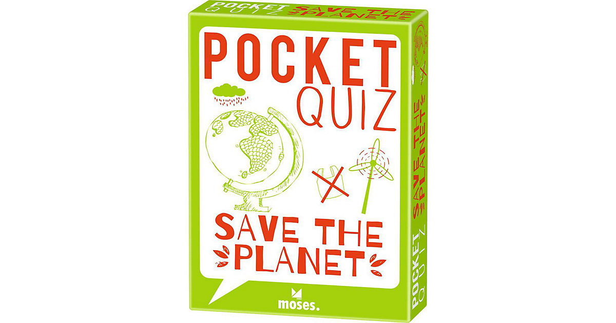 Pocket Quiz Save the planet von moses. Verlag