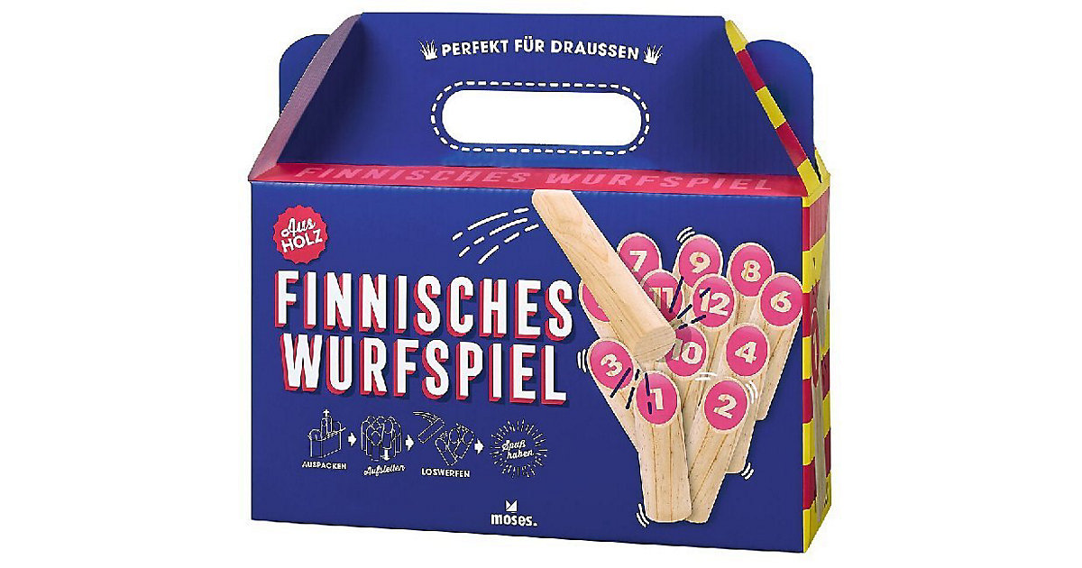 Prof Puzzle Finnisches Wurfspiel (Spiel) von moses. Verlag