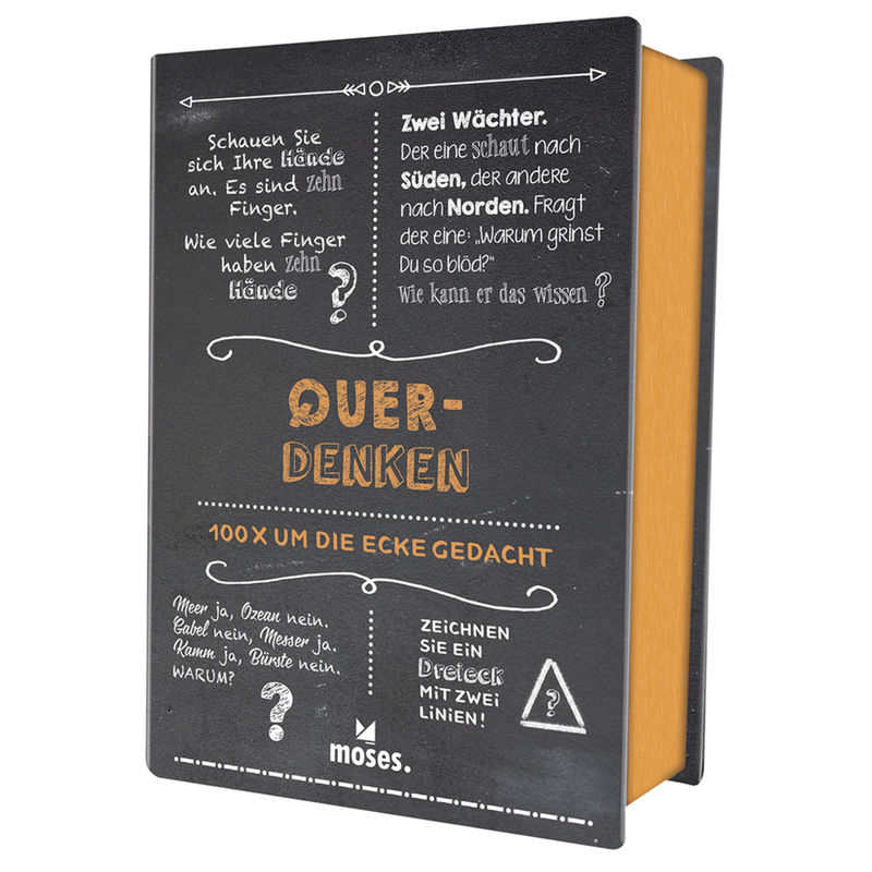 Quiz-Box Querdenken (Spiel) von moses. Verlag
