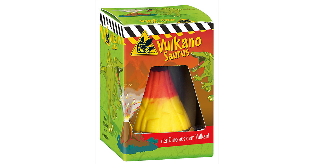 VulkanoSaurus Schlüpfender Dino aus dem Vulkan VulkanoSaurus Schlüpfender Dino aus dem Vulkan von moses. Verlag