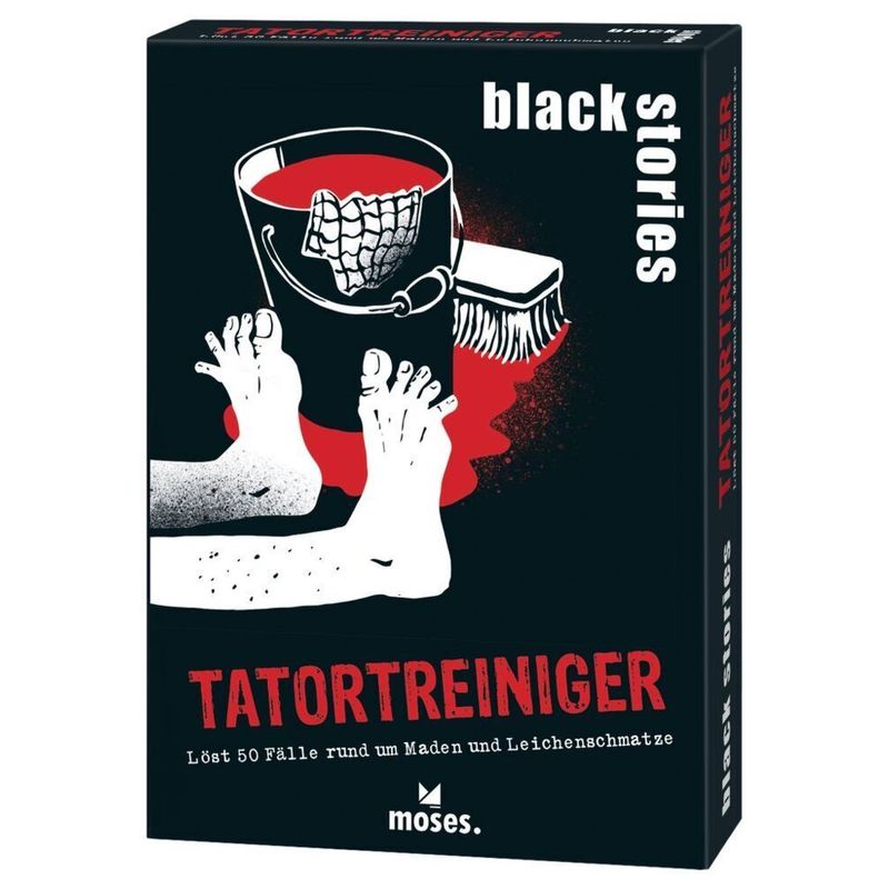 black stories Tatortreiniger von moses. Verlag