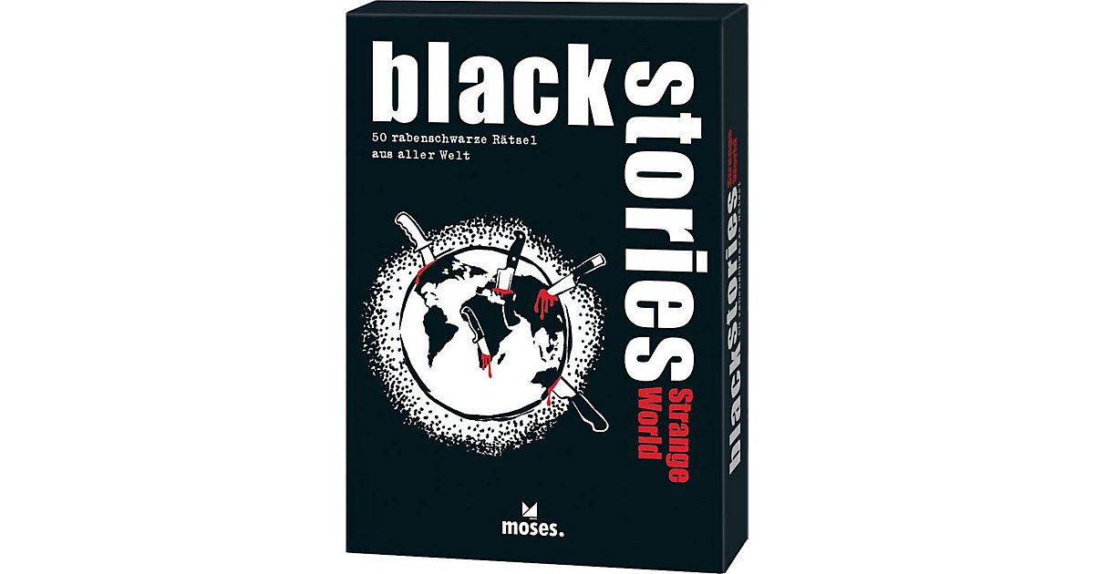 Black stories, Strange World Edition (Spiel) von moses. Verlag