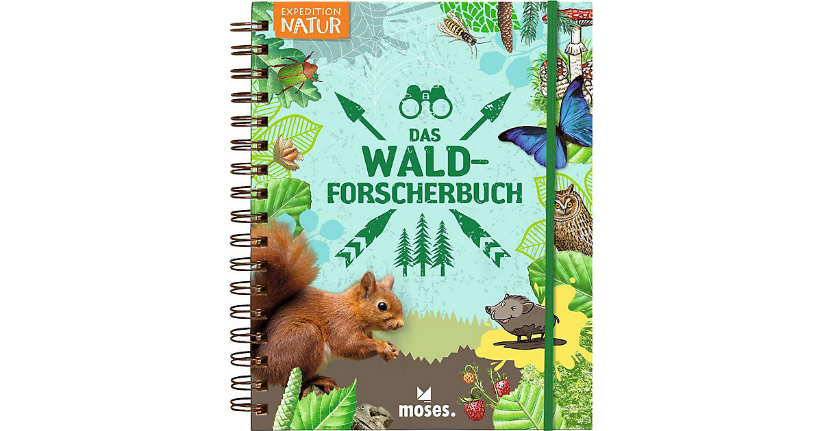 Buch - Expedition Natur: Das Wald-Forscherbuch von moses. Verlag