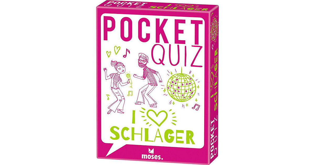 Pocket Quiz Schlager (Spiel) von moses. Verlag
