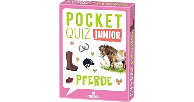 Pocket Quiz junior Pferde von moses. Verlag