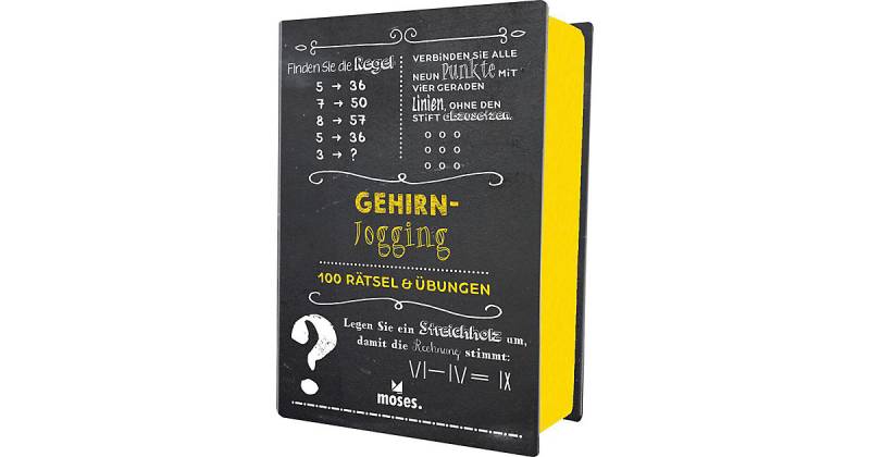 Quiz-Box Gehirnjogging (Spiel) von moses. Verlag