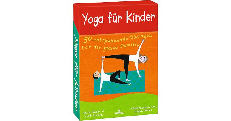Buch - Yoga Kinder, 50 Karten  Kinder von moses. Verlag