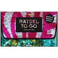 MOSES. VERLAG 100514 Rätsel to go Denksport-Mix: glitter edition von moses