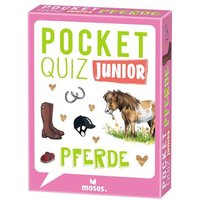 MOSES. VERLAG 101047 Pocket Quiz junior Pferde von moses