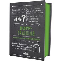 MOSES. VERLAG 109037 Quiz-Box Kopf-Training von moses