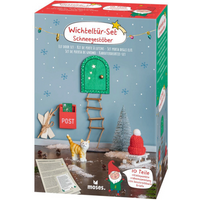 MOSES. VERLAG 16741 Wichteltür-Set Schneegestöber von moses