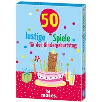 MOSES. VERLAG 21045 lustige Spiele für den Kindergeburtstag von moses