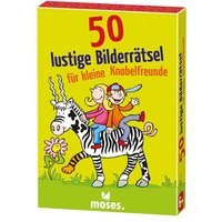MOSES. VERLAG 21077 50 lustige Bilderrätsel für Knobelfreunde von moses