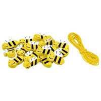 MOSES. VERLAG 25493 Holz-Perlenset Frühlingszauber, sortiert von moses