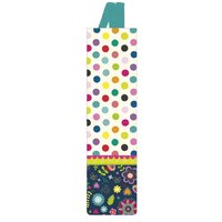 MOSES. VERLAG 26156 Lesezeichen mit Band Flowers & Dots von moses