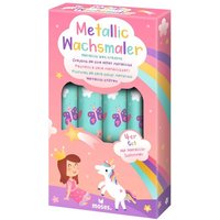 MOSES. VERLAG 26270 Metallic Wachsmaler Zauberschloss von moses