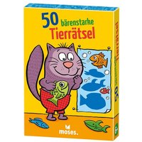 MOSES. VERLAG 30242 50 bärenstarke Tierrätsel von moses
