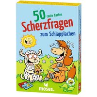 MOSES. VERLAG 30255 50 coole Karten - Scherzfragen zum Schlapplachen von moses