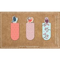MOSES. VERLAG 31156 Magnetlesezeichen Birds von moses