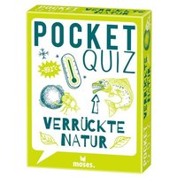 MOSES. VERLAG 51542 Pocket Quiz Verrückte Natur von moses