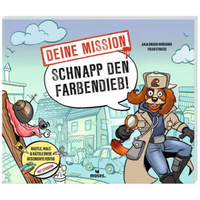 MOSES. VERLAG 52259 Deine Mission: Schnapp den Farbendieb! von moses