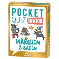 MOSES. VERLAG 52334 Pocket Quiz junior Märchen & Sagen von moses