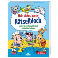 MOSES. VERLAG 52563 Mein dicker, bunter Rätselblock von moses