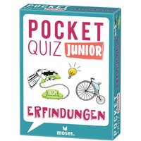 MOSES. VERLAG 52624 Pocket Quiz junior Erfindungen von moses