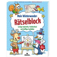 MOSES. VERLAG 52839 Mein Winterwunder-Rätselblock von moses