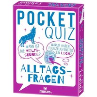 MOSES. VERLAG 52969 Pocket Quiz Alltagsfragen von moses
