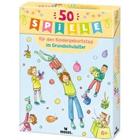 MOSES. VERLAG 53003 50 Spiele für den Kindergeburtstag im Grundschulalter von moses