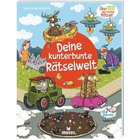MOSES. VERLAG 53072 Deine verrückte und kunterbunte Rätselwelt von moses