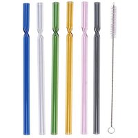 MOSES. VERLAG 87173 Blatt & Blüte Bunte Glas-Trinkhalme 6 Stück im Set MOSES. VERLAG 87173 Blatt & Blüte Bunte Glas-Trinkhalme 6 Stück im Set von moses