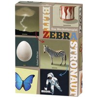 MOSES. VERLAG 90941 Blitz Zebra Astronaut - Das Wortkettenspiel von moses
