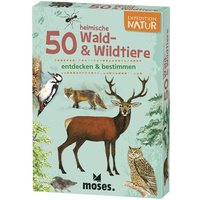 MOSES. VERLAG 9739 Expedition Natur 50 heimische Wald- & Wildtiere von moses