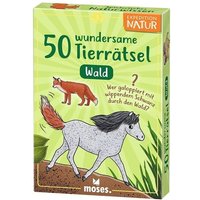 MOSES. VERLAG 9822 Expedition Natur 50 wundersame Tierrätsel von moses