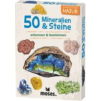 MOSES. VERLAG 9824 Expedition Natur 50 Mineralien und Steine von moses