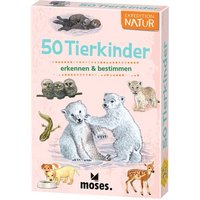 MOSES. VERLAG 9844 Expedition Natur 50 Tierkinder von moses