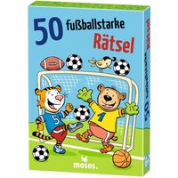 MOSES. VERLAG 9846 50 fußballstarke Rätsel von moses