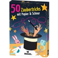 MOSES. VERLAG 9847 50 Zaubertricks mit Papier und Schnur von moses