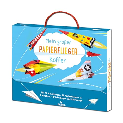 Mein großer Papierflieger-Koffer, White Mein großer Papierflieger-Koffer, White von moses