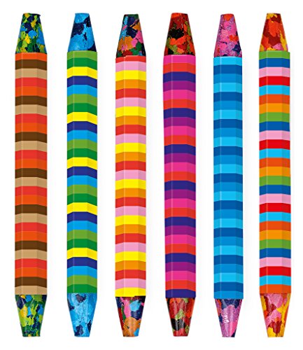 Moses. 26147 Wachsmaler Multi-Color | Mehrfarbige Wachsmalstifte | im 6er Set Moses. 26147 Wachsmaler Multi-Color | Mehrfarbige Wachsmalstifte | im 6er Set von moses