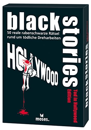 Moses. Black Stories Tod in Hollywood, 50 rabenschwarze Rätsel, Das Krimi Kartenspiel von moses