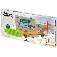 Moses. - PhänoMINT Bausatz Rennwagen mit Gummimotor von moses